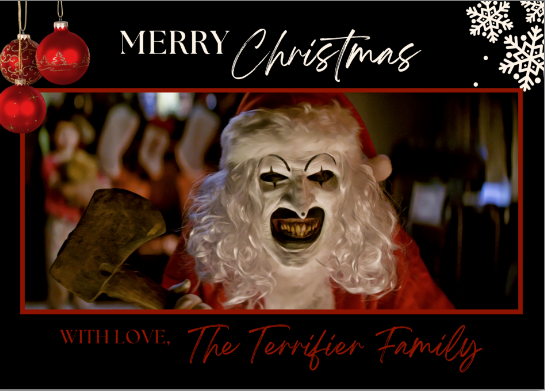 Terrifier Christmas Card