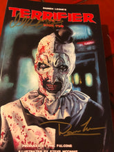 Load image into Gallery viewer, Signed Terrifier Comic Book 2 of 3  (Alternate Cover Art) Fair Condition
