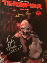 Load image into Gallery viewer, Signed Terrifier Comic Book 1 of 3 (Signed, 1st Edition) only 10 left in stock fair condition
