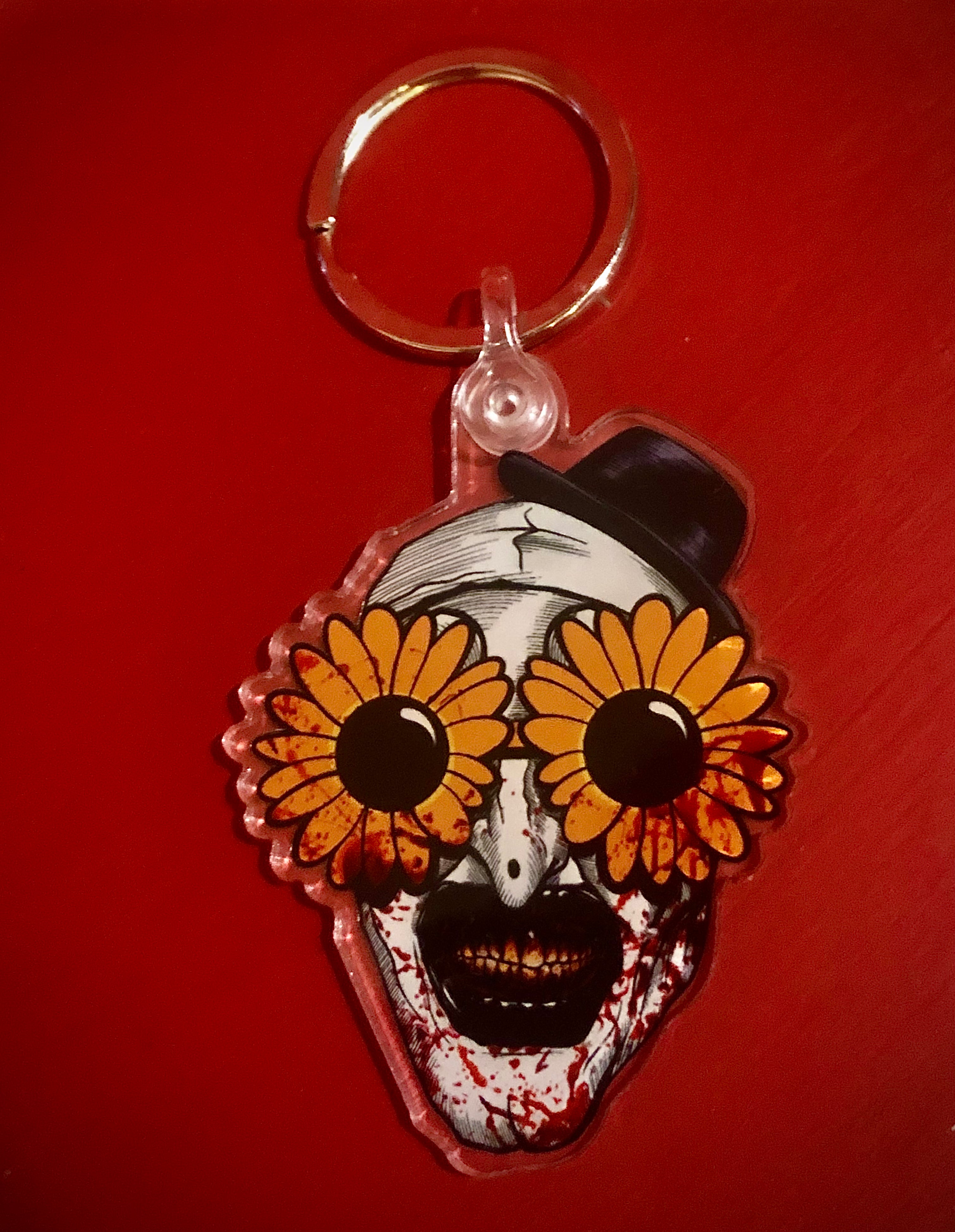 Art the Clown Sunglasses Key Chain – TerrifierShop