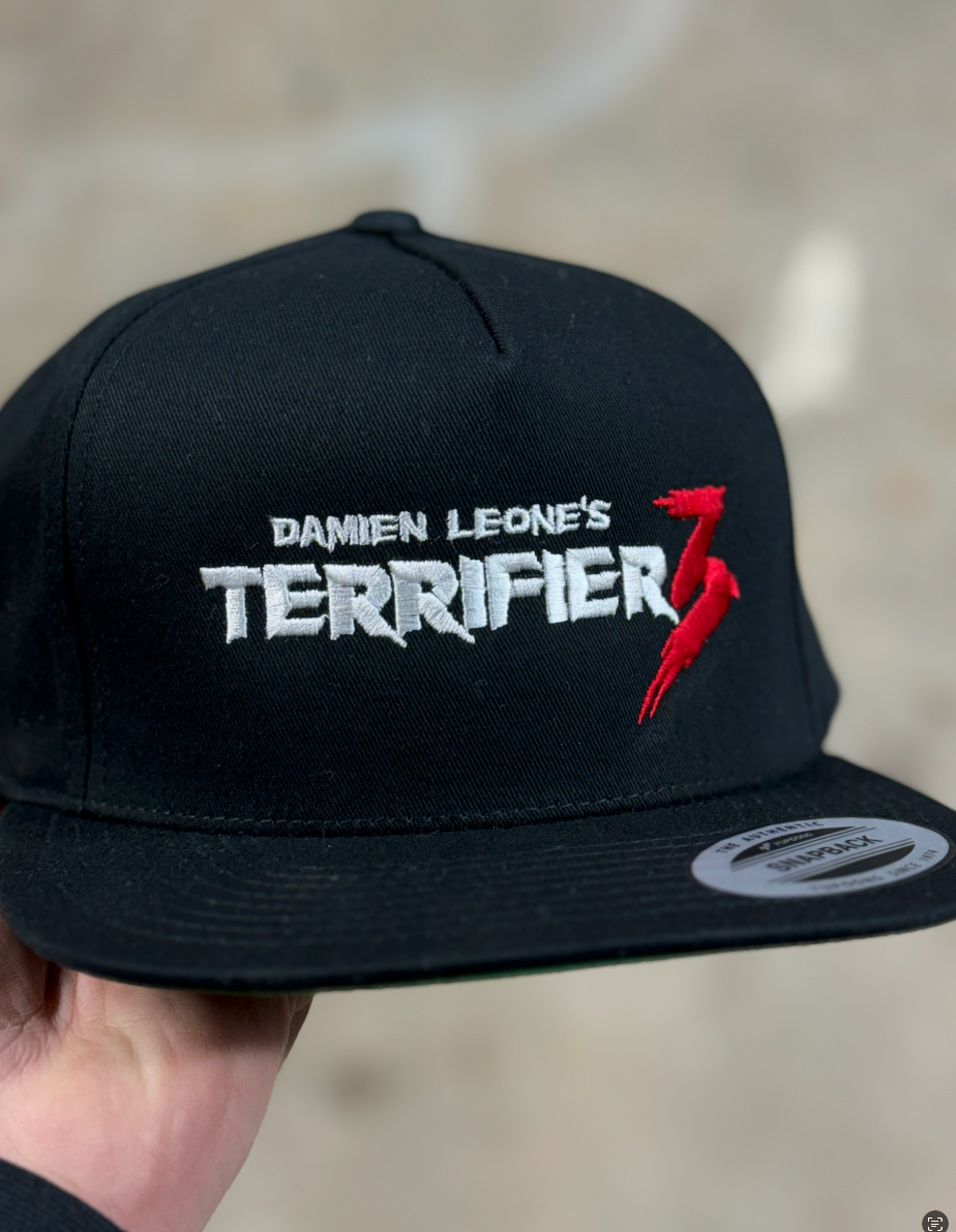 Official Terrifier 3 Embroidered Snapback Hat