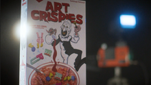 ART CRISPIES CEREAL BOX