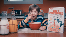 Load image into Gallery viewer, ART CRISPIES CEREAL BOX
