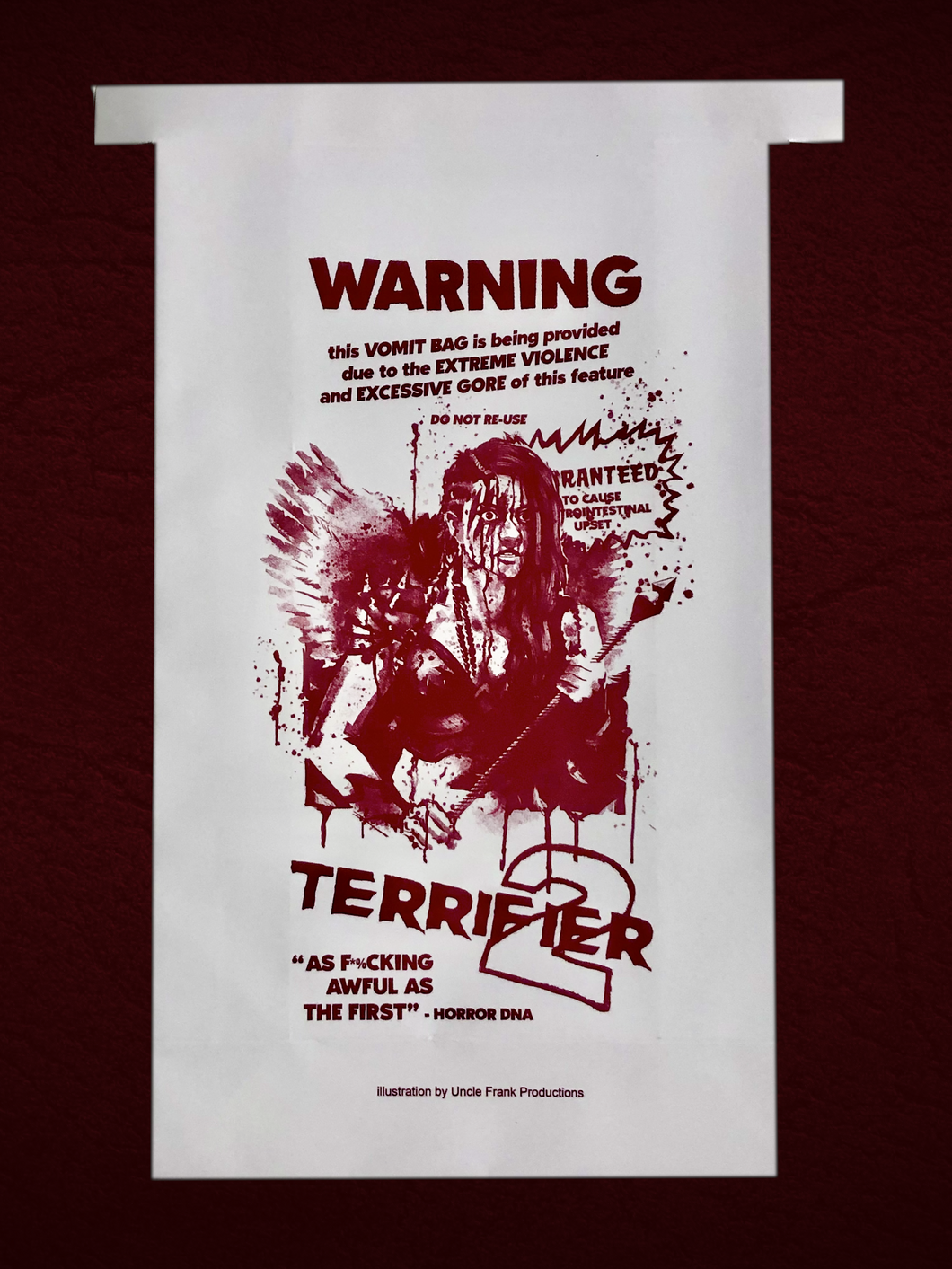 Official Terrifier 2 Vomit Bag - Sienna